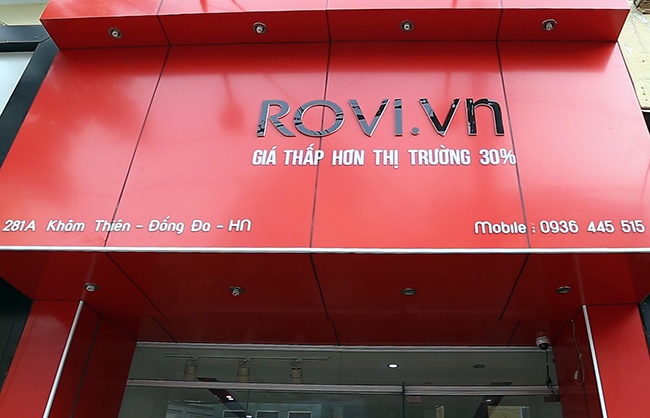 Thuong hieu smartphone HKPhone bat ngo doi ten thanh ROVI hinh anh