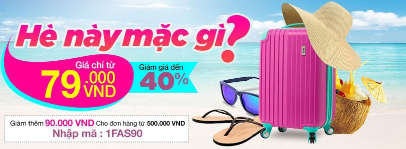 Chọn mua giày dép, thời trang cho chuyến du lịch tại Lazada.vn với giá hấp dẫn.