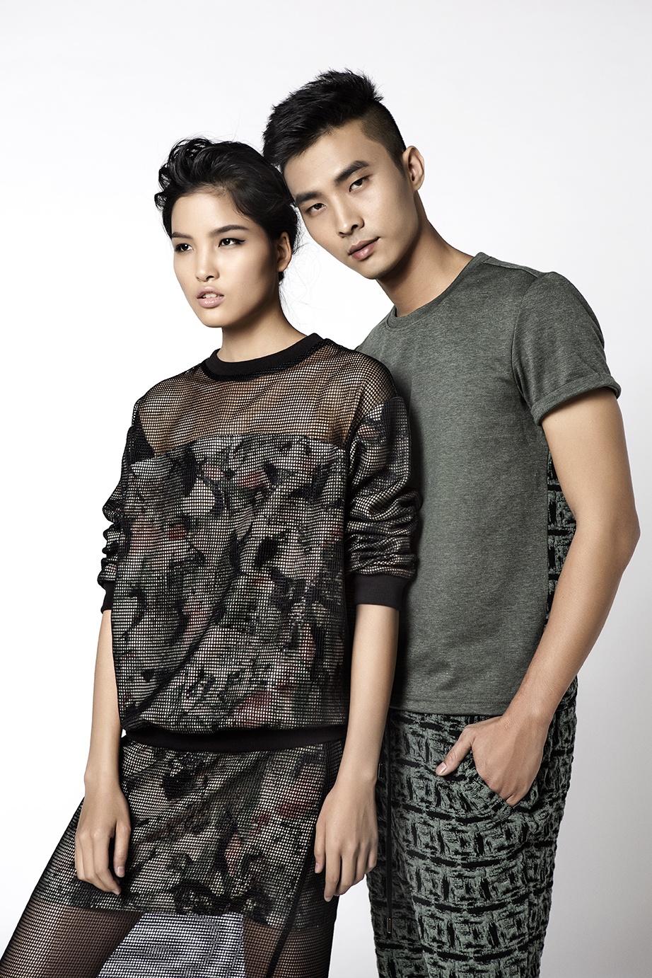 Đen và trắng là hai gam màu được sử dụng nhiều nhất trong xu hướng này.  