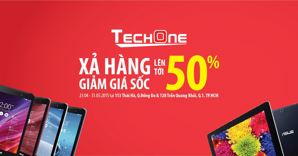 TechOne xa kho toi 50% voi gia tu 690.000 dong hinh anh