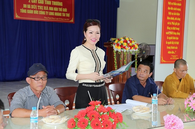 Nữ giám đốc của tập đoàn bảo vệ Long Hoàng  chia sẻ: 