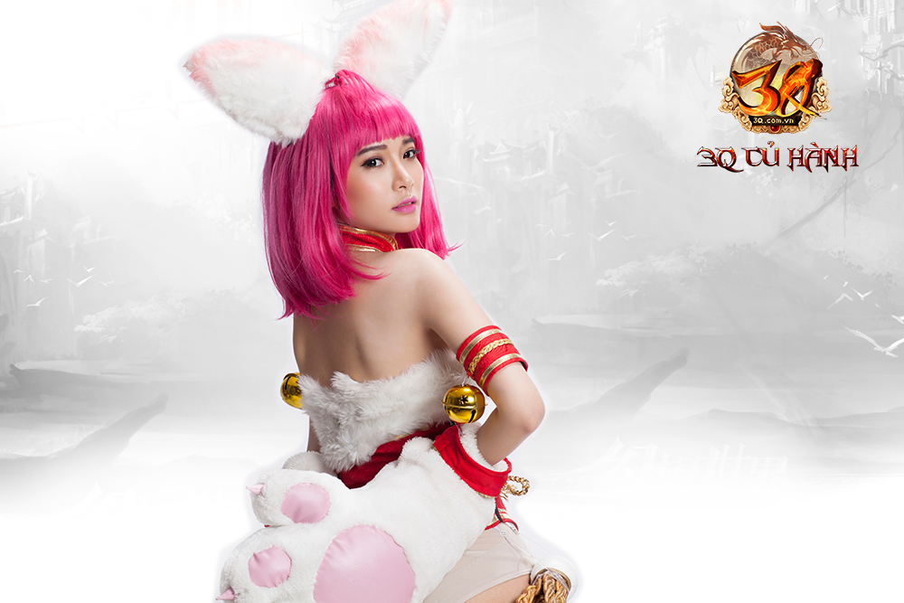 Hot girl Yan My cosplay nu tuong 3Q Cu Hanh hinh anh