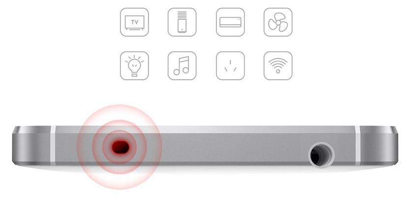 Điều khiển tivi , dàn âm thanh… qua cổng hồng ngoại trên X6 DESIGNS.