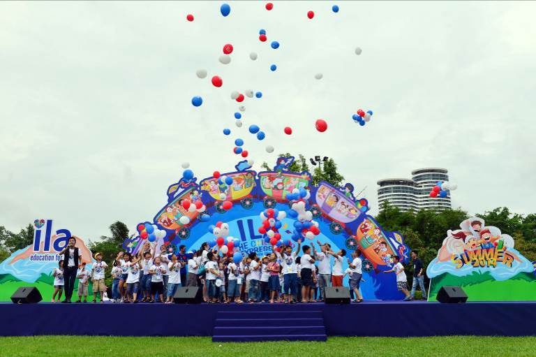 Lễ hội mùa hè “Grow with Summer Fun” được thiết kế hoành tráng luôn được các em học viên mong chờ trong mỗi mùa hè.