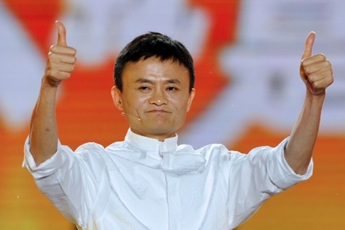 Ty phu Trung Quoc Jack Ma doi doi nho gioi tieng Anh hinh anh