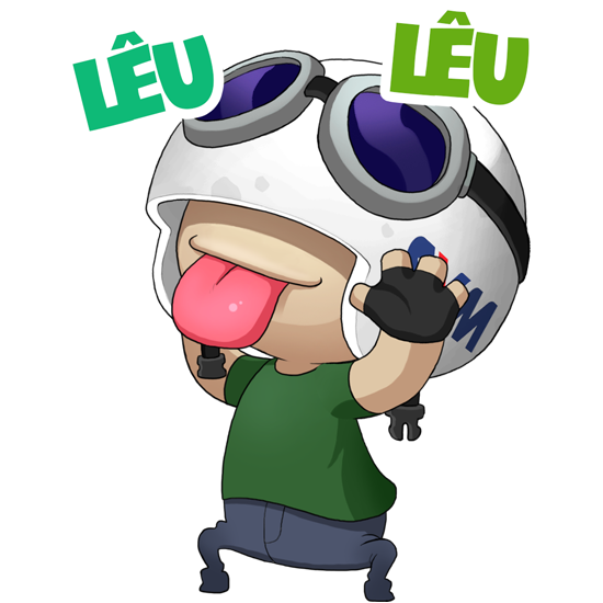   Người dùng sẽ dễ dàng bắt gặp những cảm xúc khi vui, buồn, giận dỗi, lo lắng, phấn khích… với bộ sticker ấn tượng này.