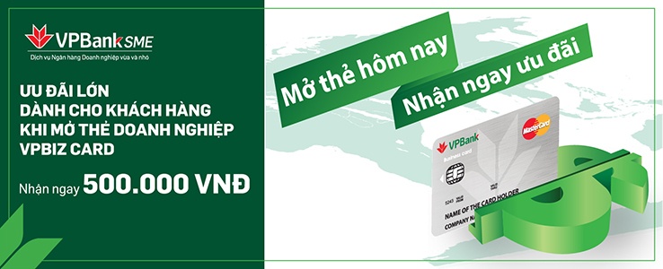 Hoan tien cho khach hang mo moi the tin dung VPBiz Card hinh anh