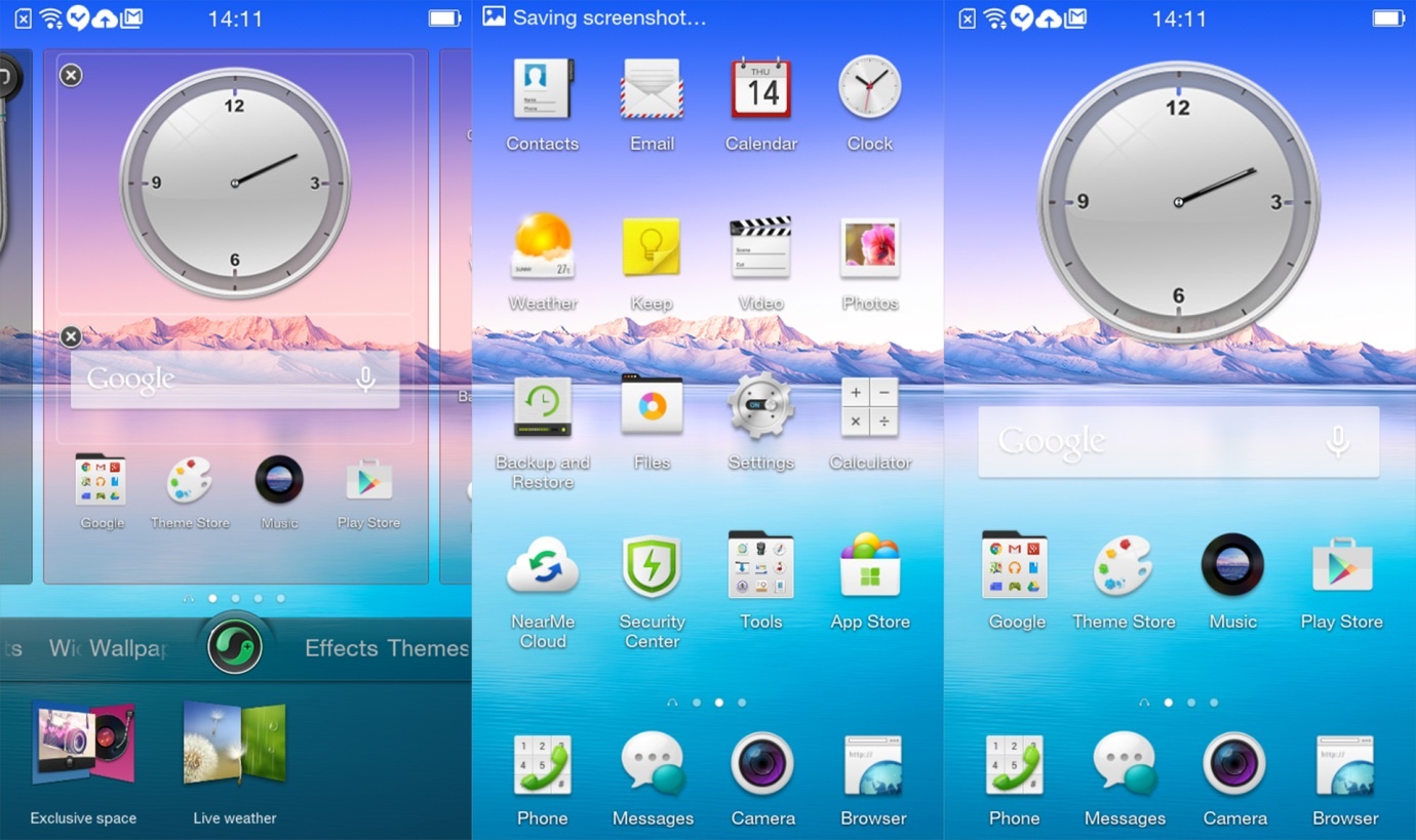 Giao diện trên Color OS 2.0.1 không khác nhiều so với phiên bản trước đó, nhưng mang đến nhiều tiện ích cũng như cho tốc độ hoạt động nhanh, ổn định hơn.    