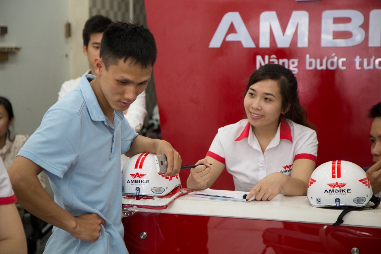Khách hàng khá hài lòng về chương trình khuyến mãi của Ambike