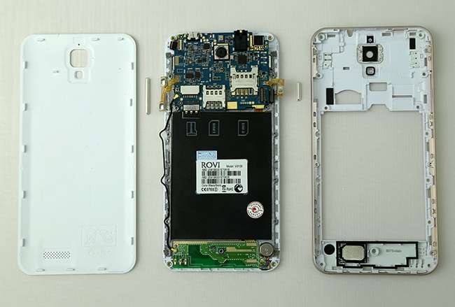 Tim hieu linh kien ben trong smartphone HERO 2 hinh anh