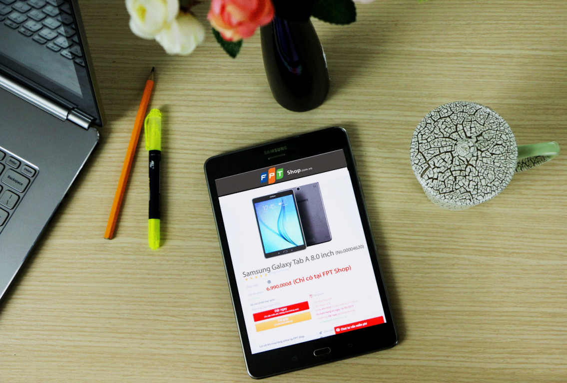 Galaxy Tab A gia mem hut nguoi dung hinh anh