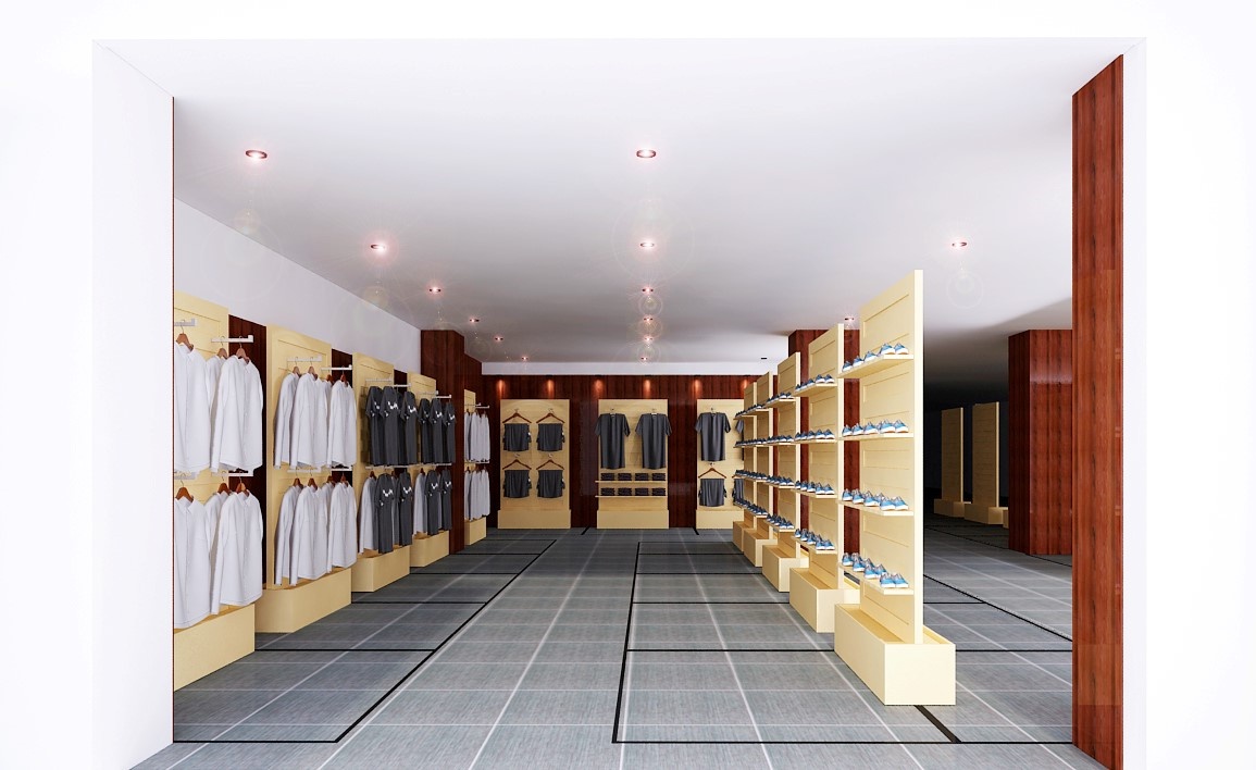 Thiết kế sang trọng, thoáng mát giúp 1 Spot Department Store đủ tiêu chuẩn sánh ngang các trung tâm thương mại nước ngoài.