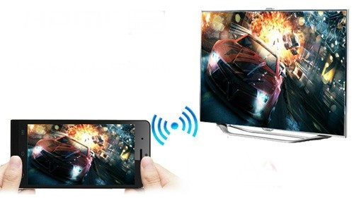 Xem film và truyền hình ảnh full HD không dây lên tivi là công nghệ “sáng giá” của Aveo X8.