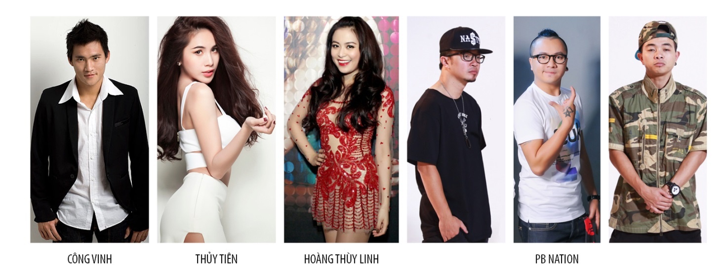 Sự kiện quy tụ nhiều nghệ sĩ nổi tiếng.