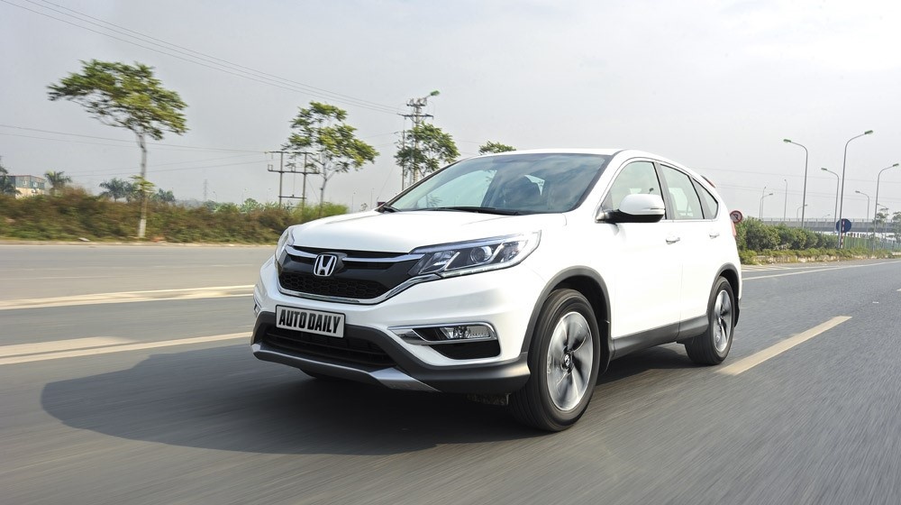 Thiết kế thể thao trẻ trung của CR-V.