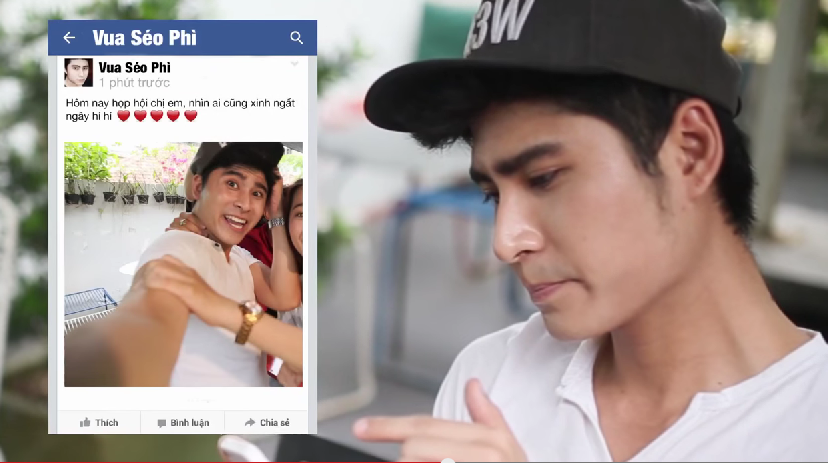 Nhiều bạn trẻ sẵn sàng đăng tải bức ảnh có gương mặt mình nổi bật mà không quan tâm đến những người bên cạnh.