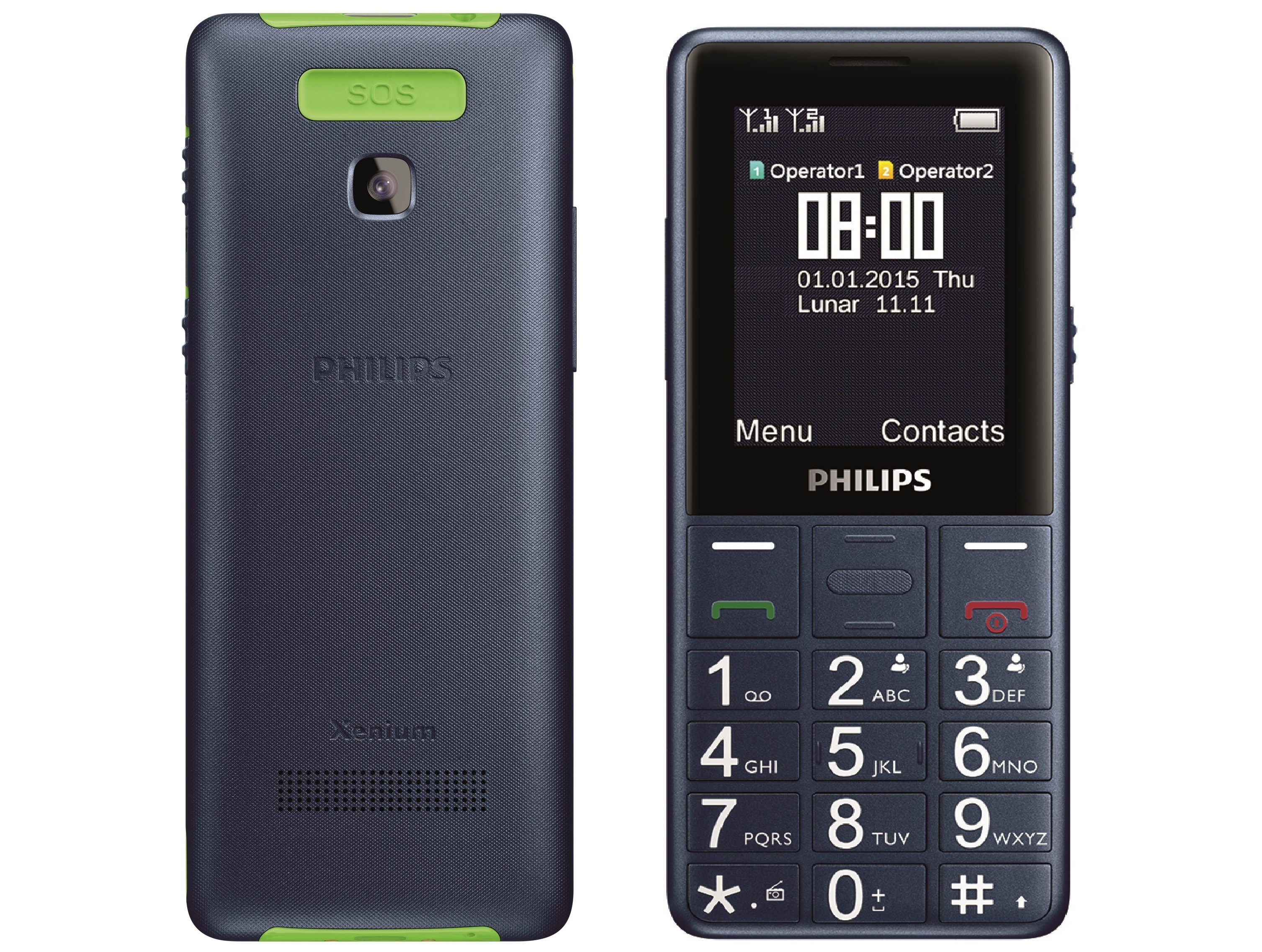 Philips Xenium E311: Dien thoai tien dung cho nguoi gia hinh anh