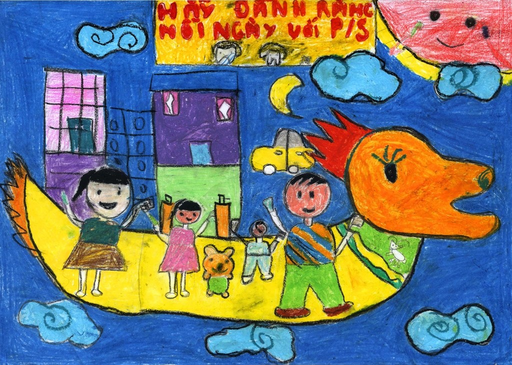 Cuộc thi của P/S còn là một sân chơi thú vị, mang đến nguồn cảm hứng sáng tạo cho các bạn nhỏ trên cả nước.