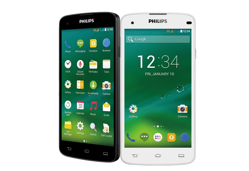 Philips I908 có 2 màu đen và trắng để khách hàng lựa chọn.