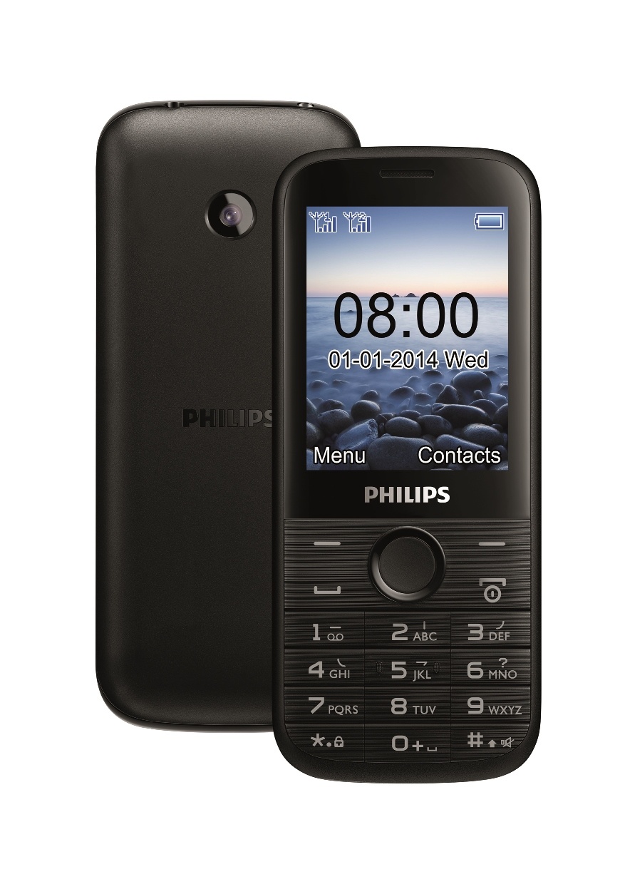 Philips E160: Dien thoai gia re, pin ben hinh anh
