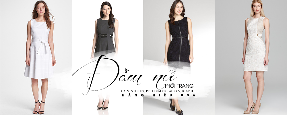 Đầm nữ hàng hiệu sales off đến 40%