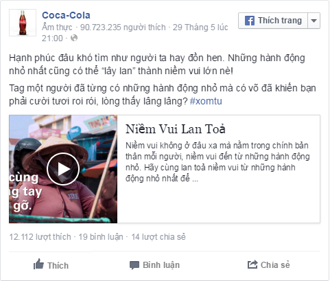 Clip 'Niềm vui lan tỏa'