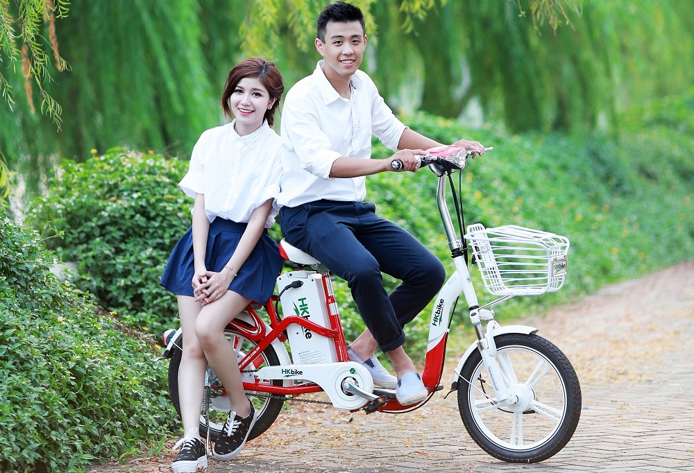 HKbike ra mat xe dap dien voi cong nghe moi hinh anh