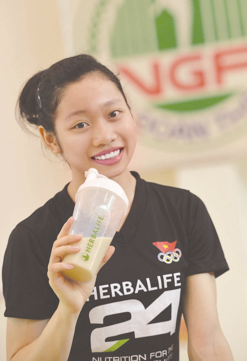 Hà Thanh chú trọng rèn luyện thể lực để đạt phong độ cao trong các giải đấu.