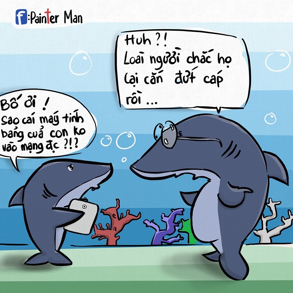 Chuyện đứt cáp qua góc nhìn của Painter Man.