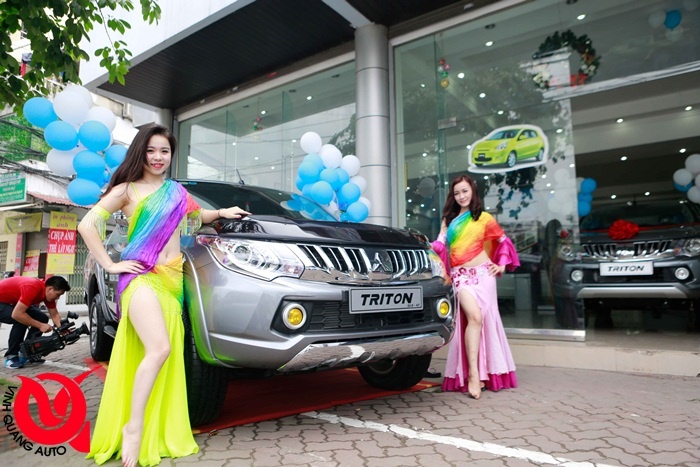 Le ra mat xe Triton tai Cong ty TNHH O to Vinh Quang hinh anh