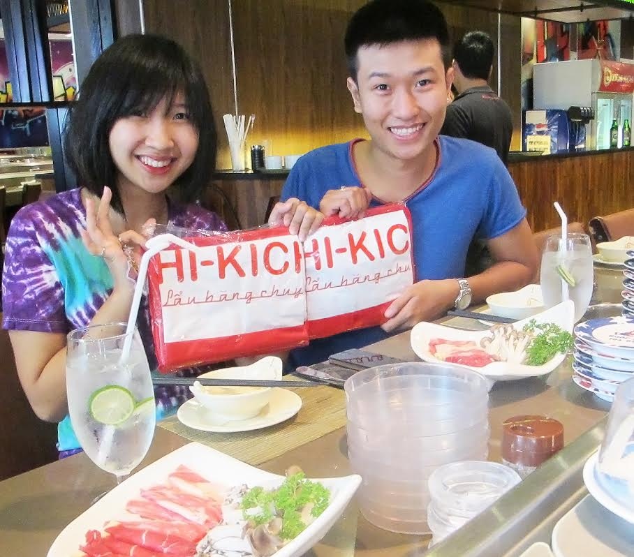 Thuong thuc lau bang chuyen trung lon tai Kichi-Kichi hinh anh