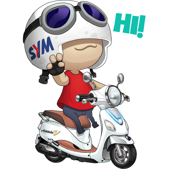 Không chỉ đánh đúng tâm lý giới trẻ bằng các biểu cảm tỏ tình và dỗ dành dễ thương, bộ sticker này còn thu hút bởi ngoại hình sành điệu và thời trang của nhân vật SYMan.