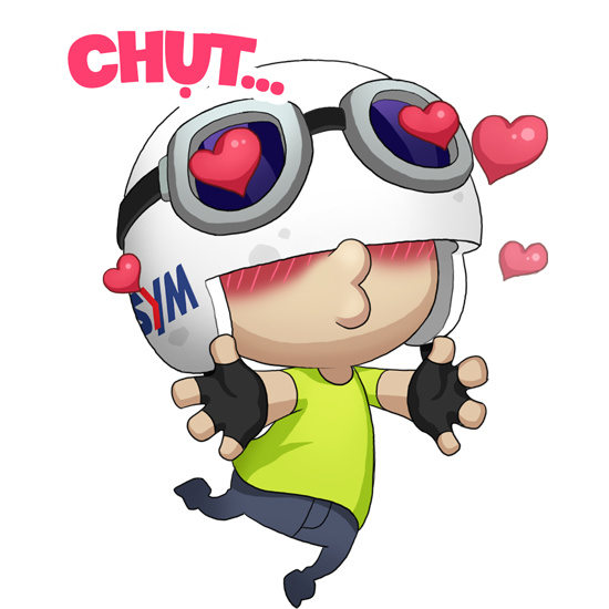 Ngoài những cách bày tỏ tình cảm trực tiếp và tốn kém như tặng hoa, tặng quà, đôi khi bạn chỉ cần nhờ SYMan gửi một nụ hôn qua tin nhắn là đủ để người ấy hiểu tình cảm của mình.