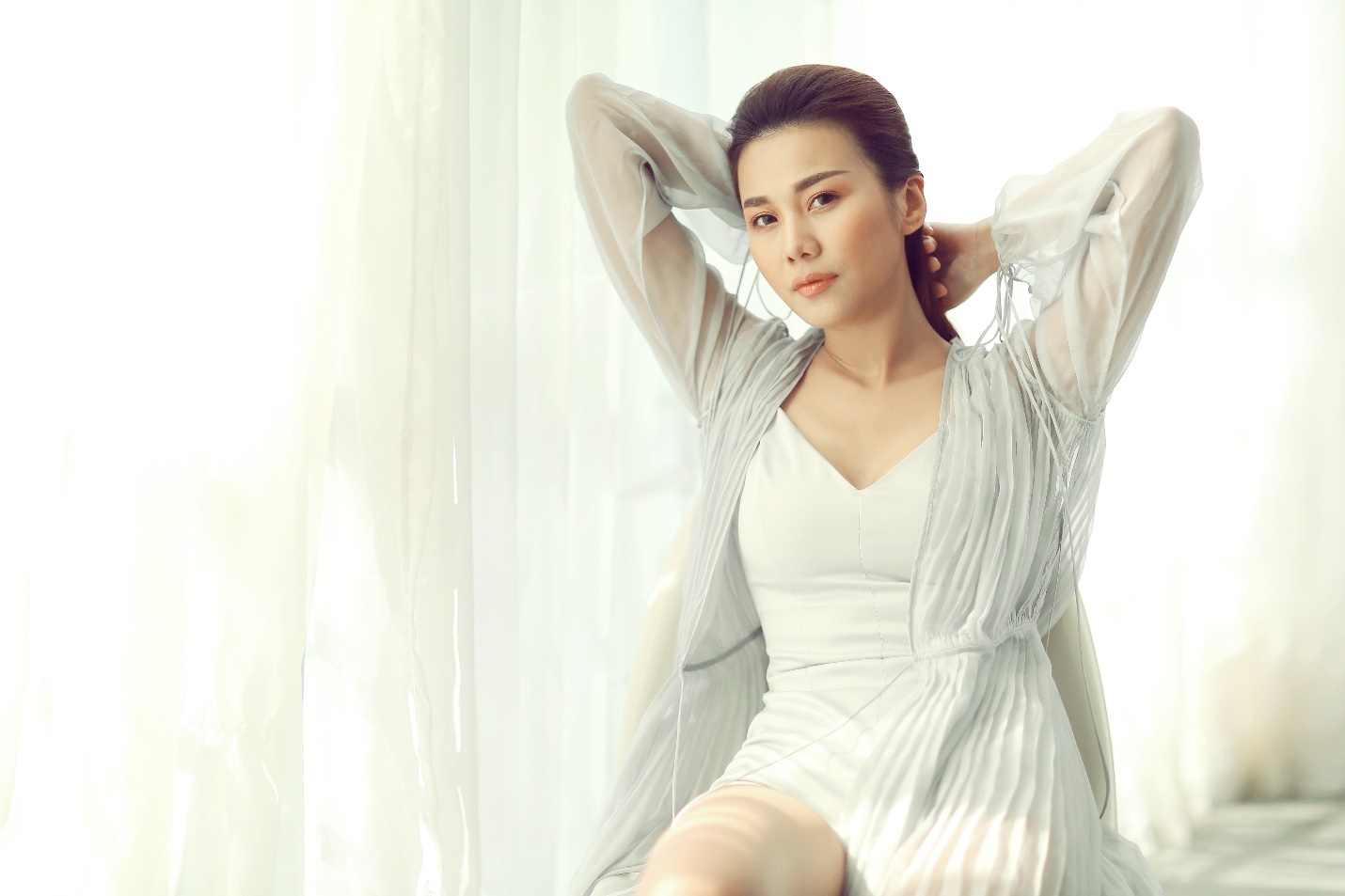 Bi quyet giup Thanh Hang luon tuoi tan, rang ro hinh anh