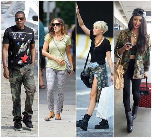 Ngay cả JayZ, Julia Robert, Miley Cirus… cũng rất hào hứng với xu hướng thời trang này.