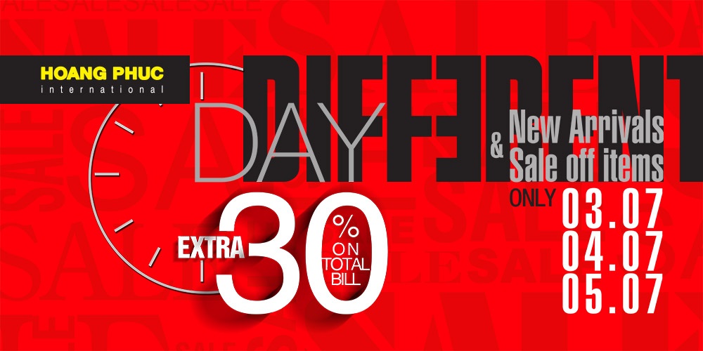 'Different Day': Ngay hoi khuyen mai thoi trang hang hieu hinh anh