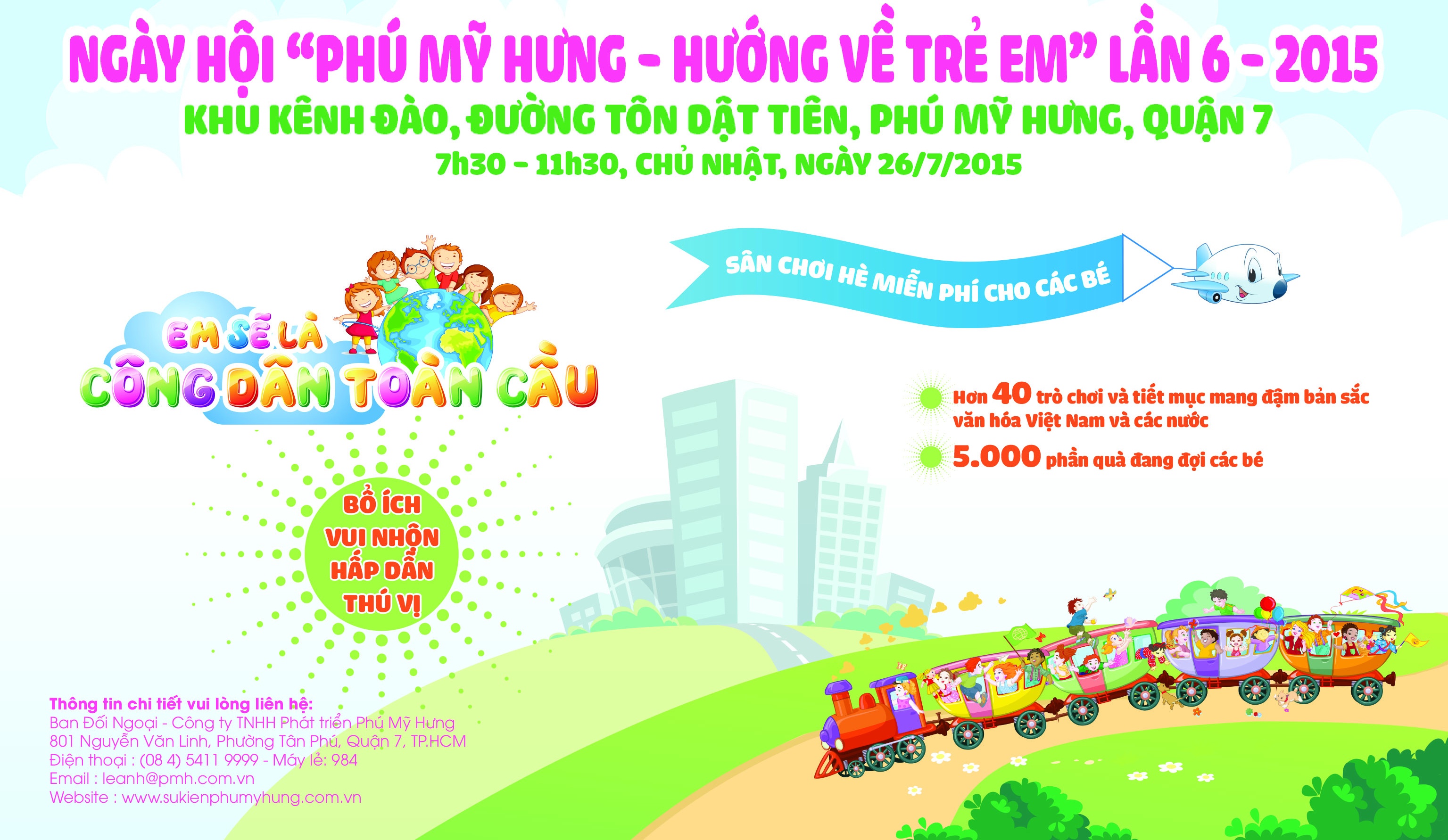 Thieu nhi hao huc cho don 'Ngay hoi Phu My Hung lan thu 6' hinh anh