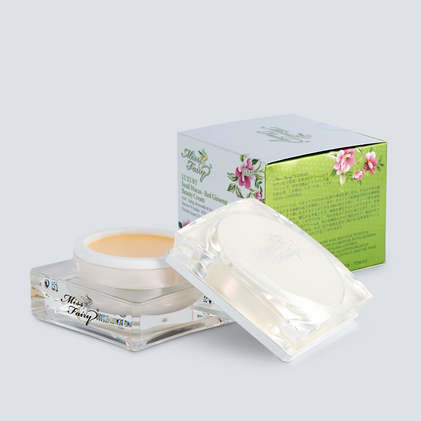 Kem Miss Fairy dưỡng đẹp da tinh chất ốc sên và hồng sâm.