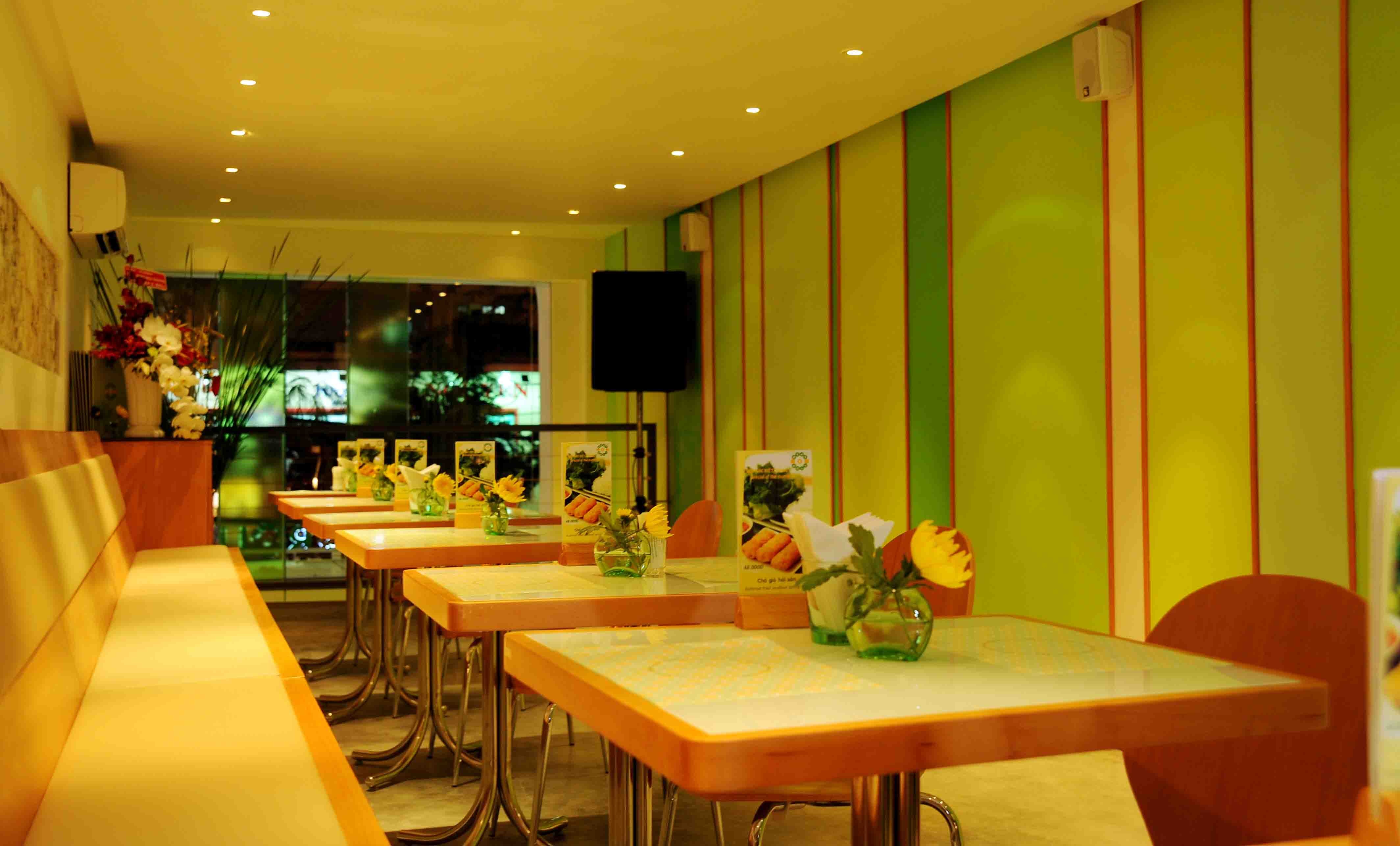 Không gian mát mẻ mang đến trải nghiệm ẩm thực tuyệt vời cho thực khách.