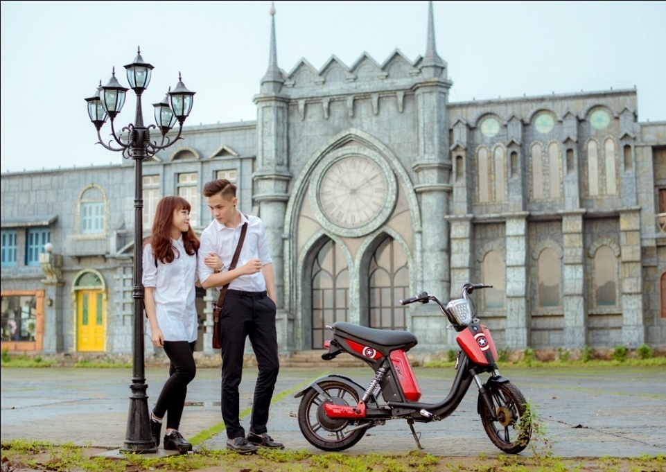 HKbike Cap-A: Xe dien chat luong gia re tien dung hinh anh