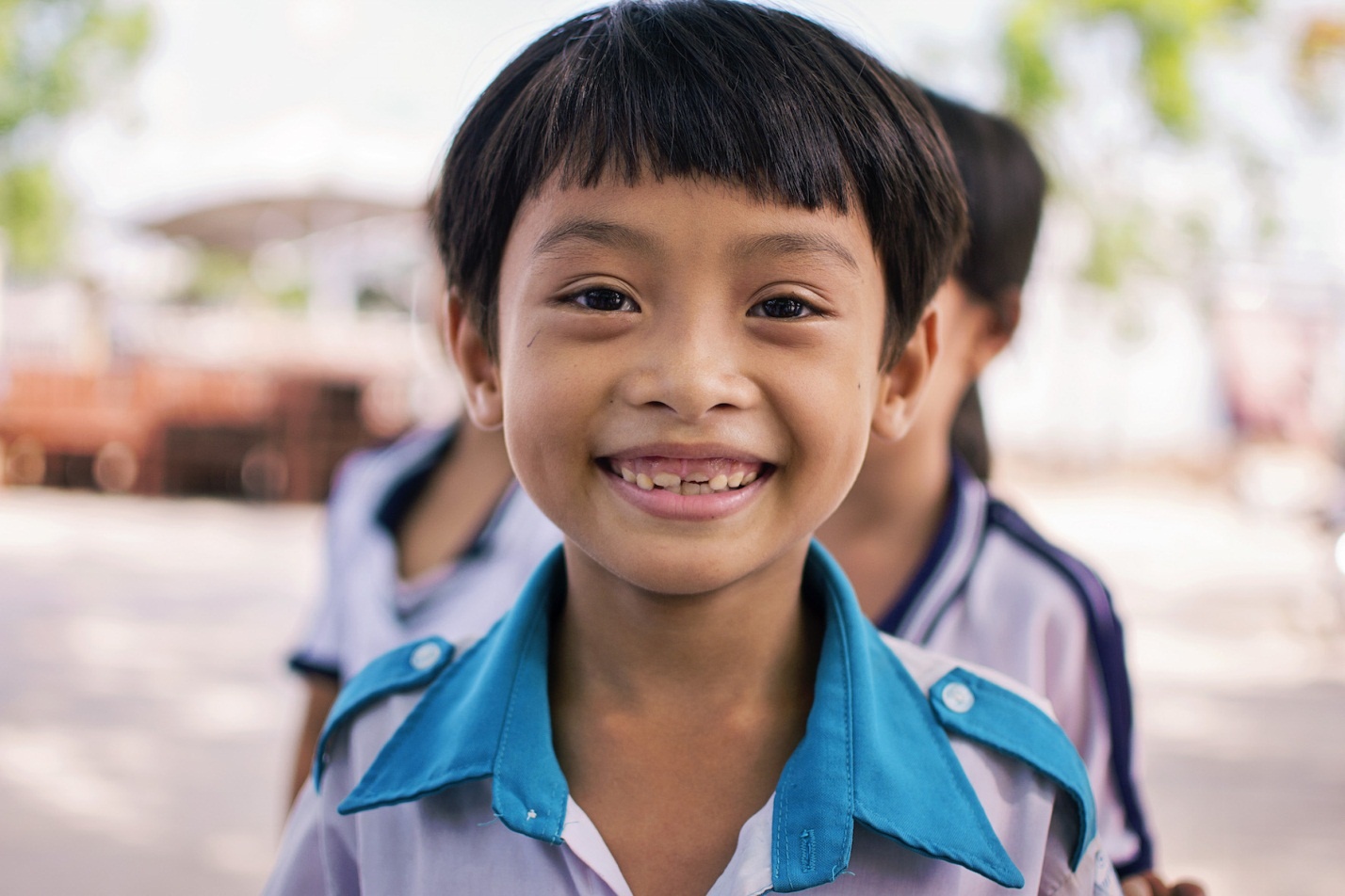 Bo anh 'Nu cuoi tre tho' khien nguoi xem say dam hinh anh