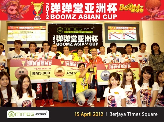 Chiến thắng đã mỉm cười với đội tuyển Việt tại giải đấu Gunny Châu Á 2012 (ở Malaysia Gunny có tên khác là Boomz)