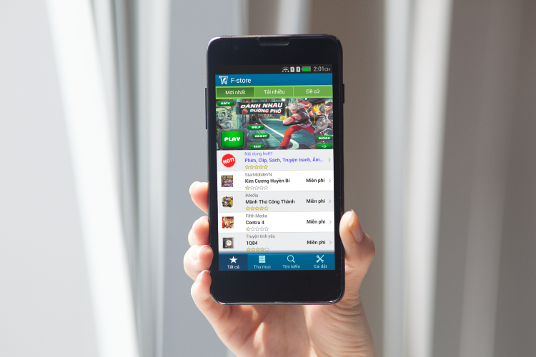 FPT S500: Smartphone gia re man hinh 5 inch hinh anh