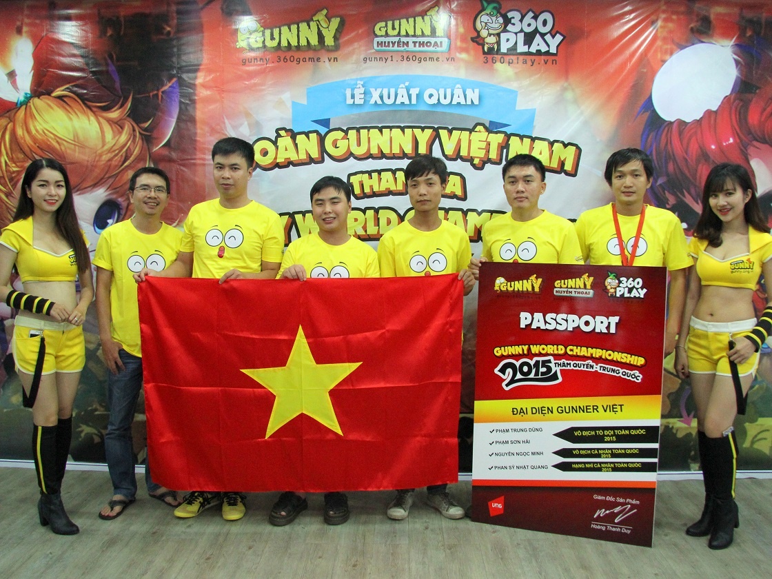 Tuyen thu Viet san sang truoc giai dau 'Gunny the gioi 2015' hinh anh