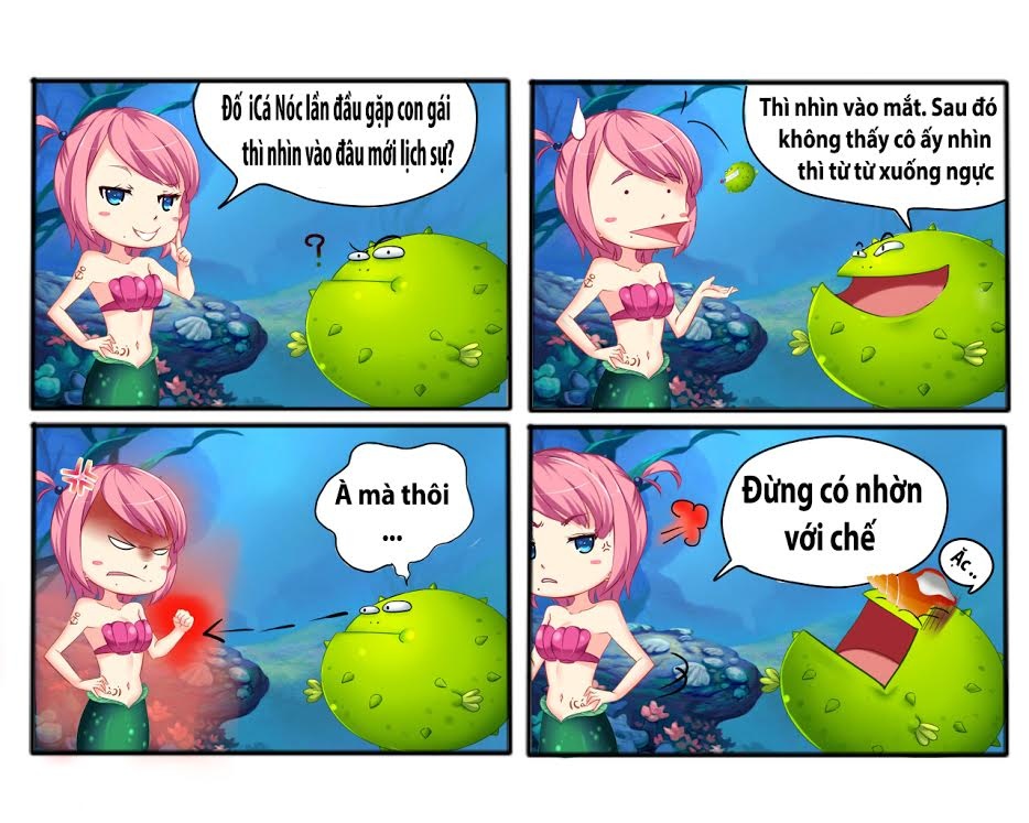 “Bỏ nha iCá Nóc!!! Đừng có nhờn với chế Tiên iCá”