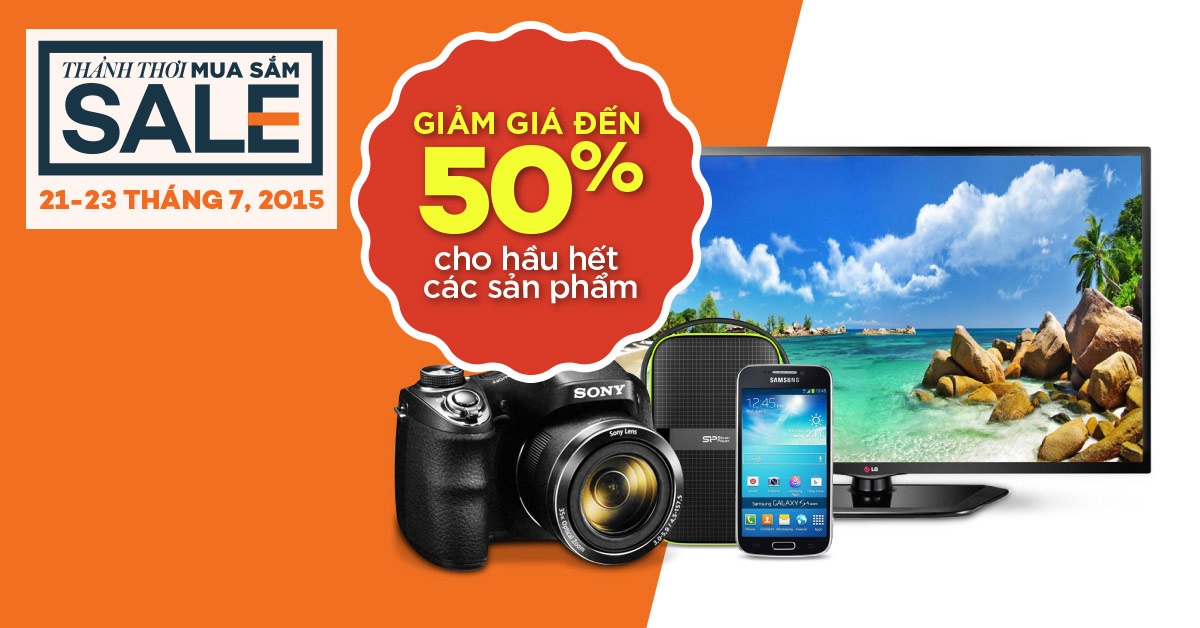 Co hoi mua hang giam gia 50% tai Lazada hinh anh