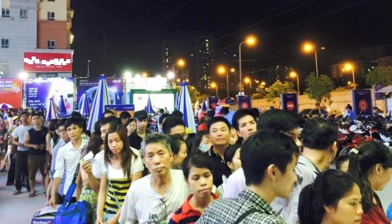 Sieu thi Tran Anh Nam Tu Liem hut khach dip khai truong hinh anh