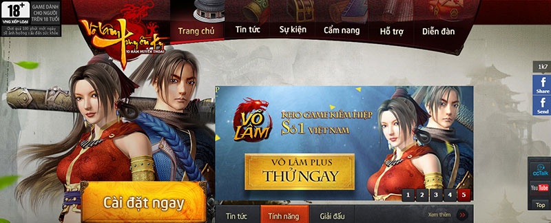 Webgame dang thach thuc gioi han cua game cai dat hinh anh