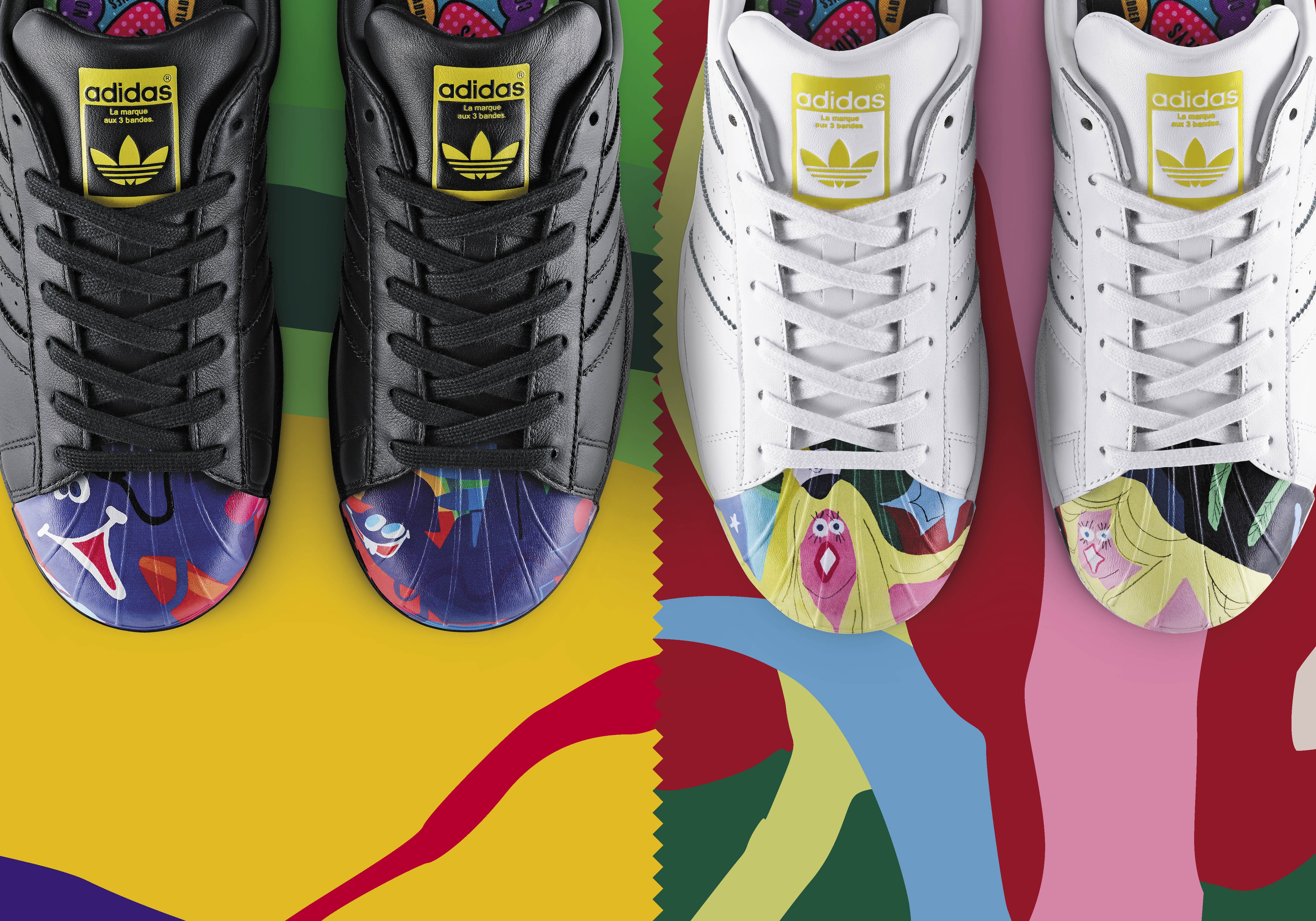 Superstar: adidas Originals ket hop voi Pharrell Williams hinh anh