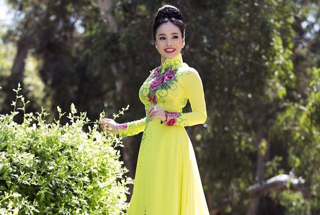 Nguyen Hoang Ha My dat A hau 1 nguoi Viet The gioi 2015 hinh anh